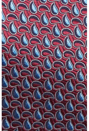 Neat Paisley Silk Tie