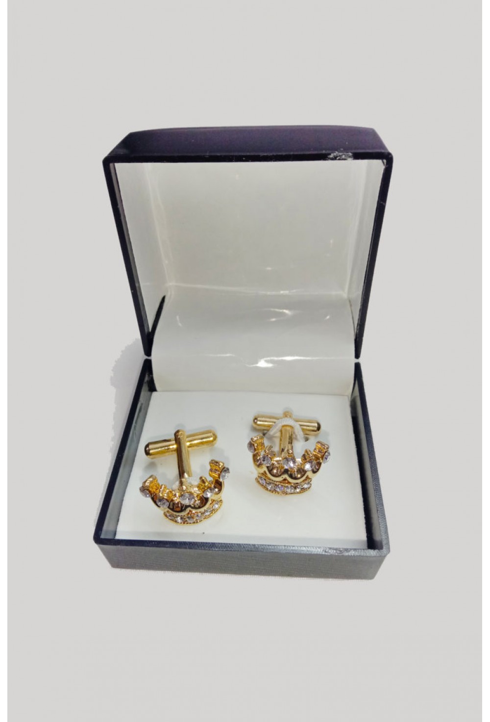 Gold Rolex Crown Cuff-links for Men