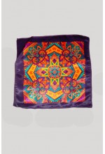 Polyester Satin Printed Pocket Square for Men (Free Size)