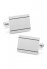 Engravable Etched Rectangle Cuff Links