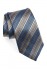Light Blue Stripe Silk Tie