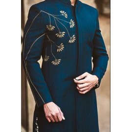 Embroidered Achkan