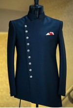 Black Bandhgala Suit