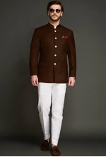 Brown Jodhpuri Suit