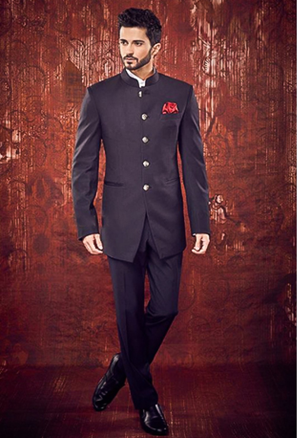 Black Royal Jodhpuri Suit
