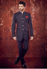 Black Royal Jodhpuri Suit
