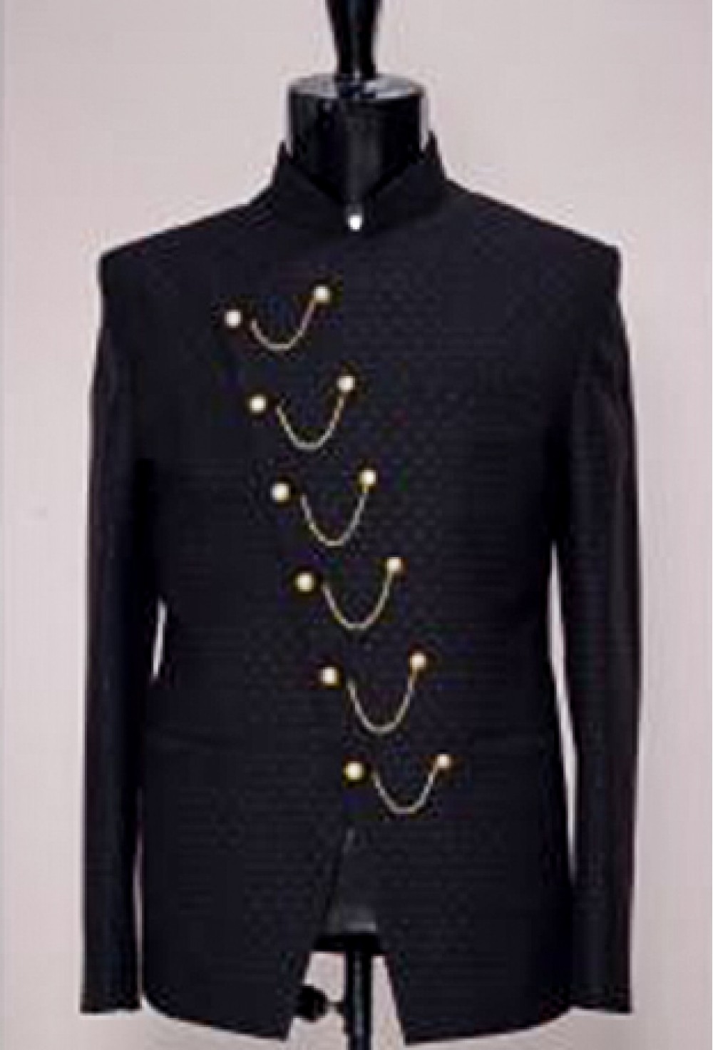 Tweed Bandhgala Suit