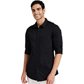Black Solid Shirt