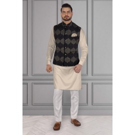 Black Kurta Jacket