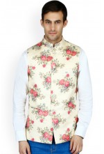Off White Nehru Jacket