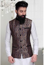 Floral Printed Nehru Jacket