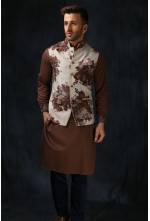 Satin Silk Nehru Jacket
