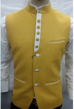 Yellow Nehru Jacket