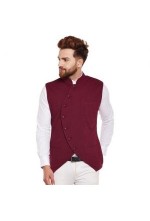 Maroon Kurta Jacket