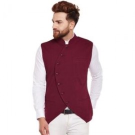 Maroon Kurta Jacket
