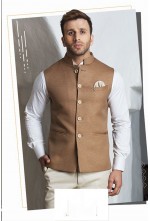 Brown Nehru Jacket