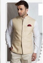 Cream Nehru Jacket