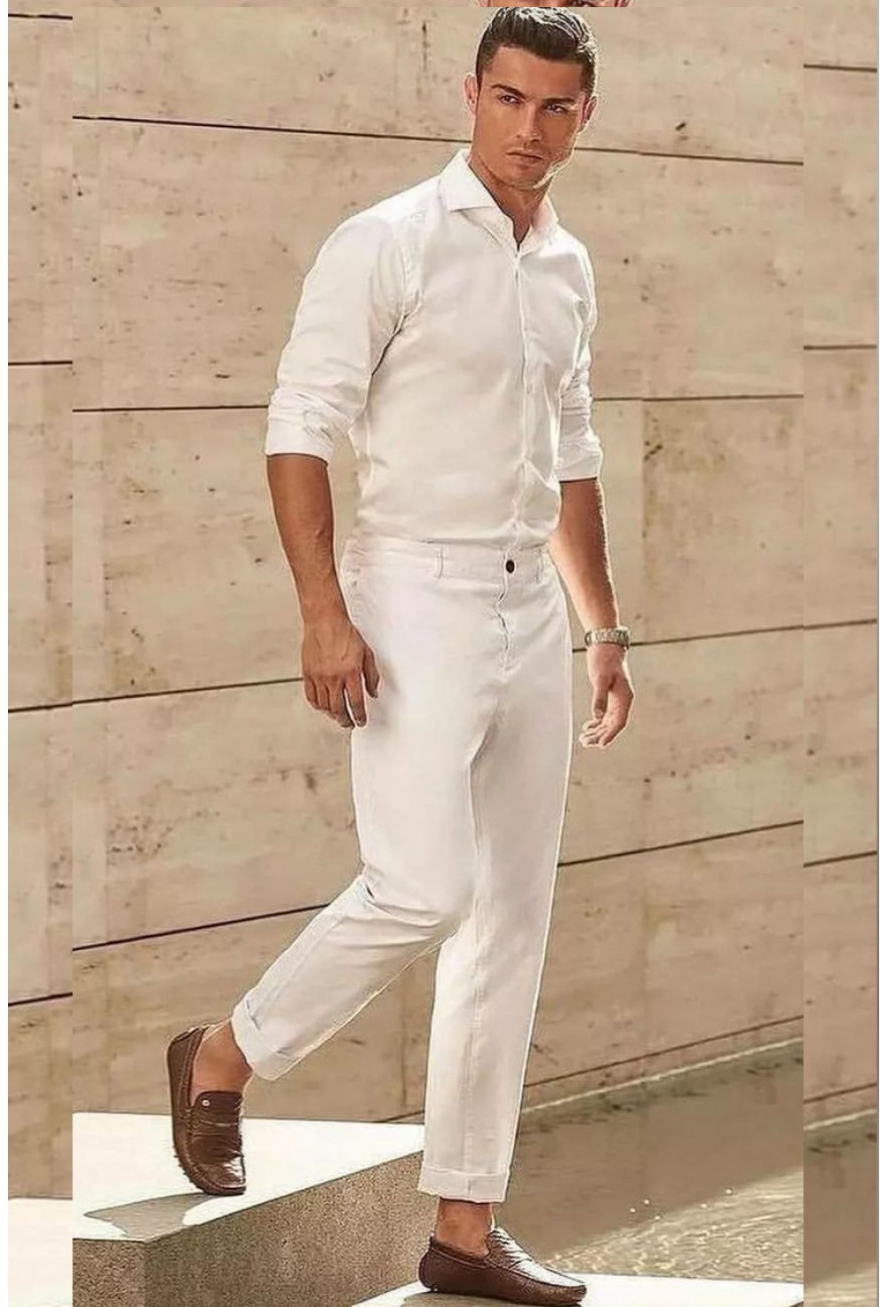 White Semi Formal