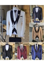 Multi-color Designer 3 pcs Suit