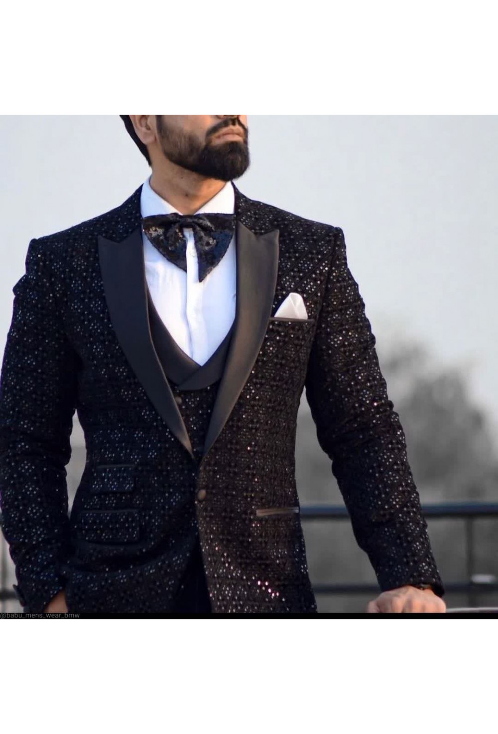 Designer 3 pcs Suit