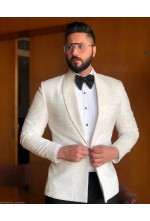 White Designer 2 Pcs Suit