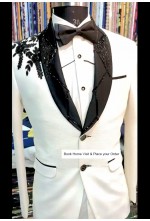 White Handwork Tuxedo