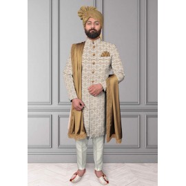 Golden Arc Sherwani