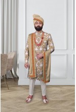 Golden Sparkle Sherwani