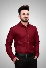 Red Casual Shirt