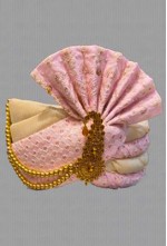 Embroidered Silk Turban