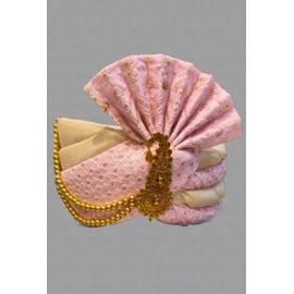 Embroidered Silk Turban