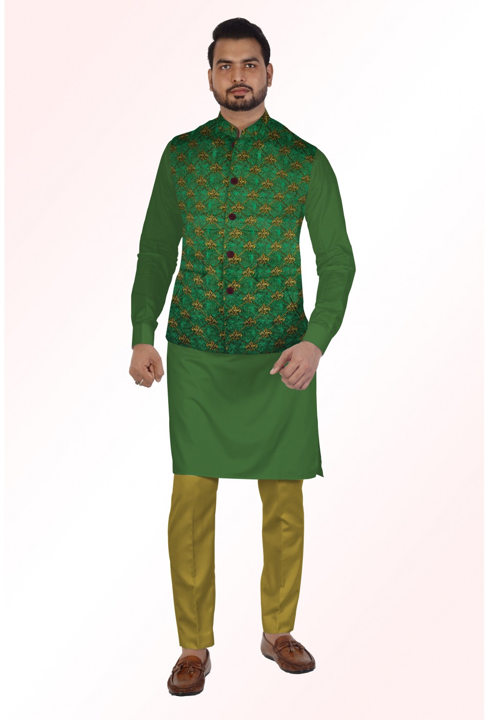 Velvet Nehru Jacket