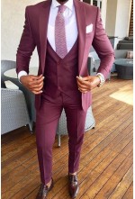 Mehroon 4-piece Suit