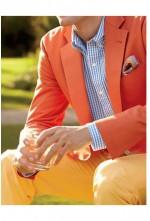 Orange 2-piece Suit