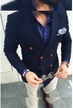 Blue Tweed Blazer