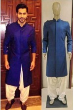 Blue kurta Giza cotton fabrics