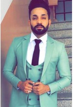 Olive Green 3-piece Suit