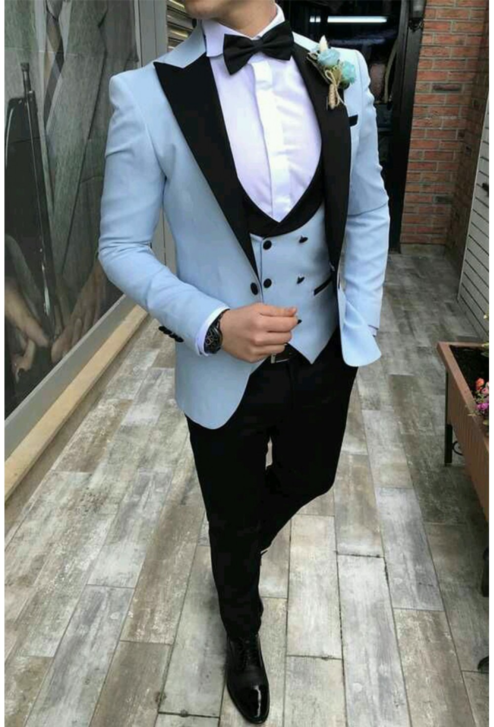 Sky Blue Tuxedo