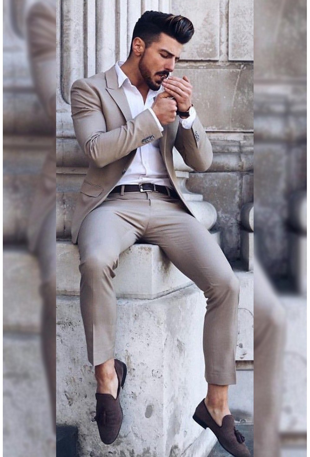 Steel Grey Suit