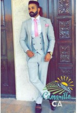 Sky Blue 3-Piece Suit