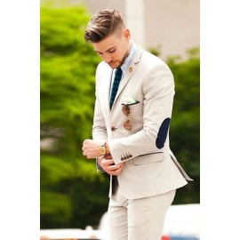 Off white 3 pcs suit