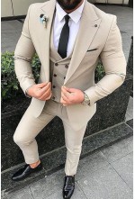 Skull White 4-piece Suit