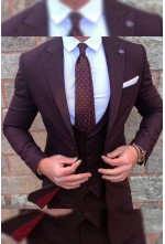 Trendy wine 4 pcs suit