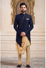 Velvet print indo western