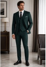 Bottle Green 3-piece