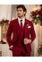 Red 3-piece Suit