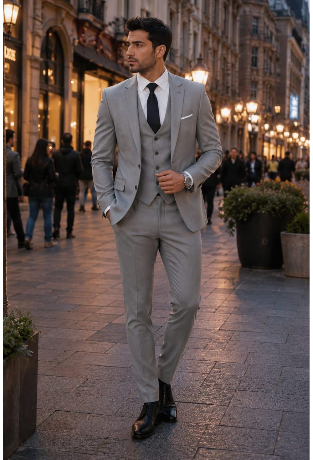 Grey Formal Suit