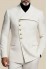 “Bianco Regale Striato Suiting Fabric”