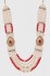 Red & White Color Mala For Men