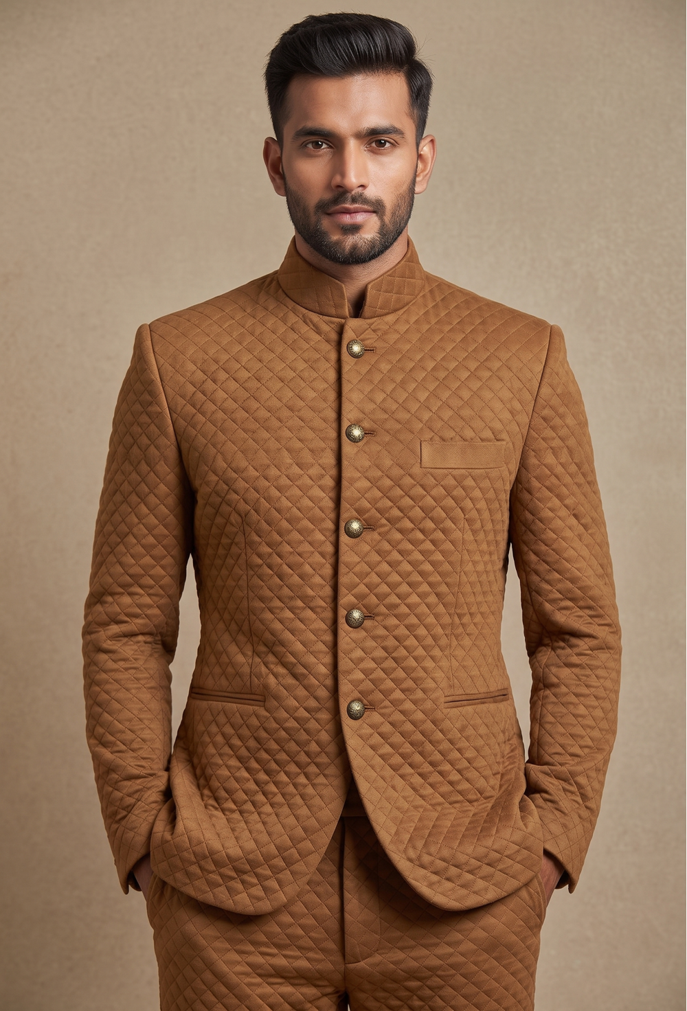 Quilting Bandhgal Suit